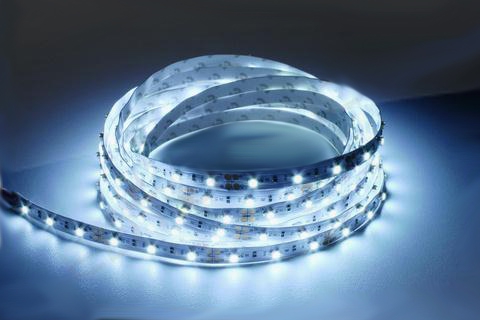 LED лента 5050 / 6000К / CW - холодный белый / IP20 / 14,4Вт/м / 60 светодиодов/м / 1000000002850 / 05-4061