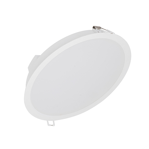LEDVANCE LED Recessed luminaire 24W / 2400Lm / NW - neutral white / 4000K / IP44 / 100° / Ø 215 x 42 mm / Mounting Ø200 mm / DOWNLIGHT IP44 / 4058075703223 / 20-8083