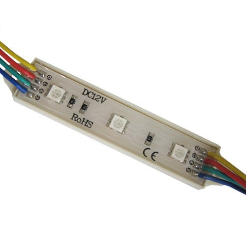 LED modulis 3 x 5050 SMD RGB 12V / 4752233002585 / 05-609