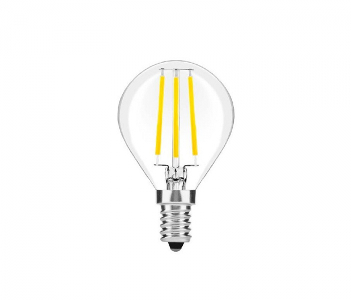LED Filament spuldze Mini Globe E14 / 6W / 2700K / WW - silti balta / 806lm / 360° / 5999097941448 / 10-1711