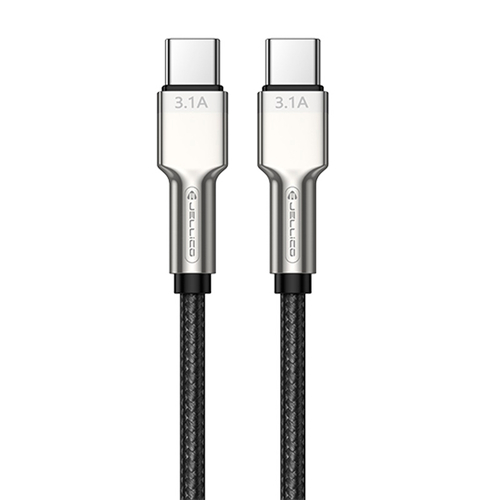 Ātrās uzlādes kabelis USB-C (Type-C) — USB-C (Type-C), 1m, 3,1А / 6974929201173 / 07-709