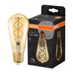 OSRAM LED VINTAGE Filament spuldze 1906 / 4.5W / 250lm / E27 / 2000K / 4058075269965 / 20-0195 ::  E27 Filament