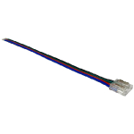 Savienojuma vads / konektors 10 mm RGB daudzkrāsainai LED lentei COB / 4 tapas / 2000509535292 / 05-114 :: Aksesuāri COB LED lentei