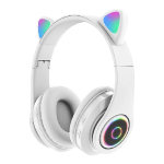 LED Bezvadu Bluetooth austiņas ar kaķu ausīm / līdz 10h mūzikas atskaņošanas / 5908222221416 / 07-080 :: Bezvadu austiņas