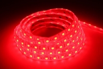 LED VIRTENES / LED LENTES VISIONAL (Čips 5050 / 60 led/m / 14,4 W/m / 2400 lm/m / RED - Sarkana krāsa / 12V / IP68 ūdensizturīgs / DIMMABLE) VISIONAL PROFESSIONAL / 05-3280 :: IP68 ūdensizturīgas lentes