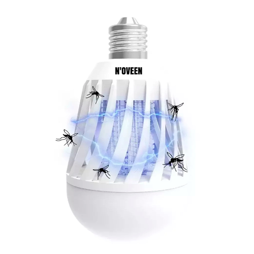 Lamp 2in1 insect killer / E27 / up to 40 m2 / 6W / 8.5 x 15 cm / 4752128074871 / 11-051