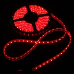 LED Lente 5050 / RED - sarkana / IP68 - ūdensizturīga / 14.4W/m / 60 LED diodi/m / 2400lm/m / dimmējama / VISIONAL PROFESSIONAL / 05-3280 :: LED daudzkrāsainās lentes (RGB)
