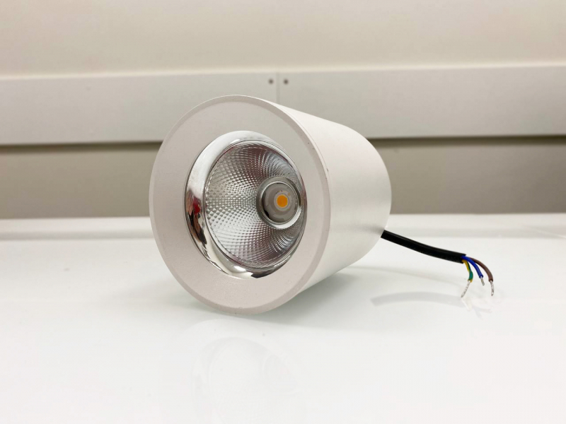 Светильник поверхностного монтажа / накладной с интегрированным LED / 2700K - теплый белый / 7W / Ø9.5 cm / Доступнa только 1 шт. / 70-309/123