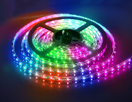 LED VIRTENE / LED LENTE / ĀRA KOMPLEKTS  WIFI RGB 5050  / 14,4W/m / 60 diodes / m / IP65 / 5 metri / (pults+kontrolieris) / 2000002002680 / 05-405 :: LED daudzkrāsainās lentes (RGB)