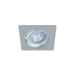 Pēc pasūtījuma! / MONI LED D Iebūvējams SMD kvadrāts gaismeklis / sudrabs / 5W  / 3000K  / 400lm / 5901477332289 :: LED iebūvējamie gaismekļi ar regulējamu leņķi