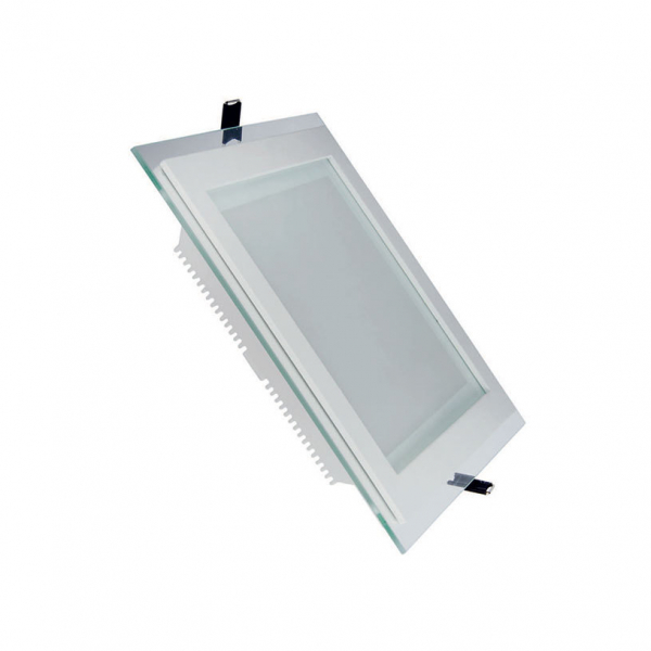 LED kantainais iebūvējams panelis Glass LENA / 6W / 3000K / 220V  / 8680168584042 / 02-1224
