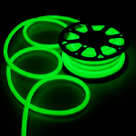 Ārtelpu LED neona lente / NEON / Ø 14mm / 100m rullis / IP65 / 10W/m / 120LED/m / SMD2835 / zaļš / 220-240V / 4752233011228 / 05-152 :: LED Lentes 220V / IP65