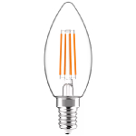 LED Filament spuldze E14 / 6.5W / 2700K / WW - silti balta / 806lm / 360° / 5999097951720 / 10-1852 :: E14 Filament