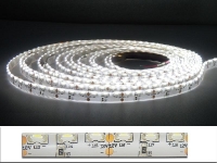 LED VIRTENES / LED LENTES (Čips 335 / 60 led/m / 4,6 W/m / 480 lm/m / 6000K / auksti balta / 12V / IP20 / DIMMABLE / SIDE VIEW sānu diodes) VISIONAL PROFESSIONAL / 05-314 / 05-922 :: LED lentes auksti balta krāsā