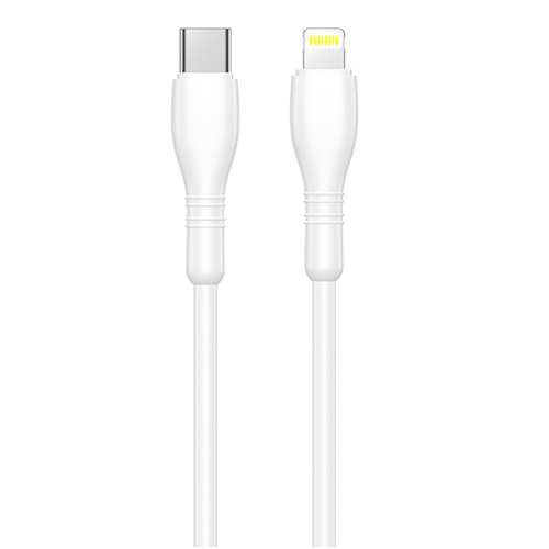 Кабель для быстрой зарядки iPhone Lightning — USB-C (Type-C), 1м, 3,1А / 6974929201418 / 07-705