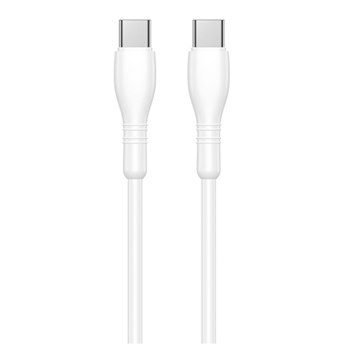 Ātrās uzlādes kabelis USB-C (Type-C) — USB-C (Type-C), 1m, 3,1А / 6974929201401 / 07-704