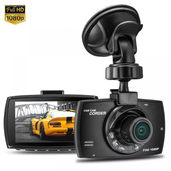 Video reģistrātors ar G-Sensor / iWear GT3 HD Auto DVR / 1080p / HD / 120° / 2.7'' LCD displejs / 16:9 / IP53 / 12h / 5V / 4752128065558