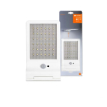 LEDVANCE LED Ārtelpu durvju gaismeklis ar gaismas un kustības sensoru uz saules baterijas DOORLED SOLAR / 3W / 4000K / 320lm / IP44 / 4058075267909 :: OSRAM / LEDVANCE  Dekoratīvais āras ēku apgaismojums