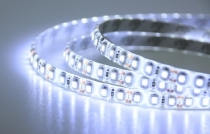 LED VIRTENES / LED LENTES (Čips 2835 / 120 led/m / 9.6 W/m / 960 lm/m / 6000K / Auksti balta / 12V / IP20 / DIMMABLE) OPT / 3800156647107 / 05-3741 :: LED lentes auksti balta krāsā