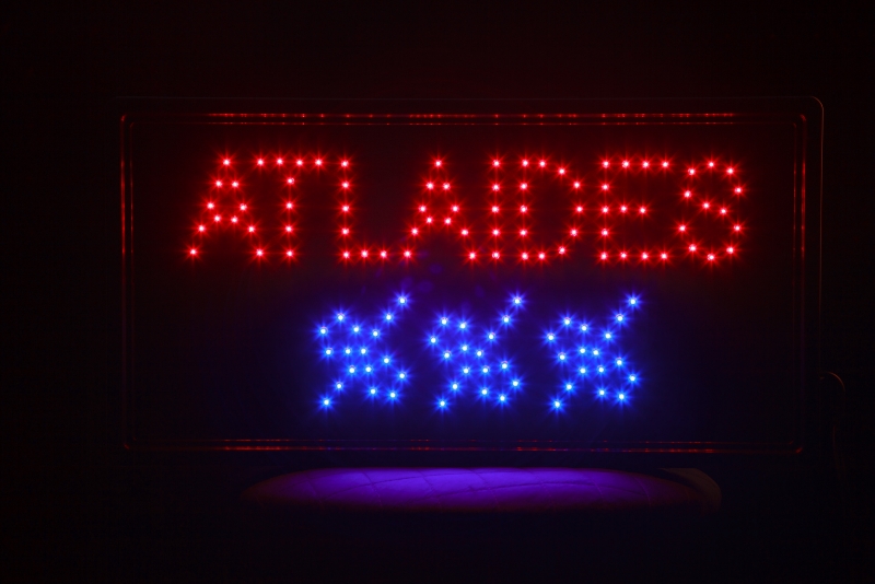 LED Дисплей / Рекламные вывески ATLAIDES 00-24 55 X 35CM / 4751027179922 / 14-405