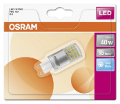 OSRAM LED spuldze G9 / PIN 40 / 3.8W / 4000K / CL / 4058075812390 / 20-0761 :: OSRAM / LEDVANCE  LED spuldzes