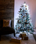 LED Ziemassvētku iekštelpu virtene / CW - auksti balta / 300 LED diodi / 12.85W / 8 režīmi / 22m / IP44 / savienojamā / 19-528 :: LED Ziemassvētku virtenes