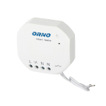 Iebūvējams bezvadu relejs MINI / ON/OFF / ar bezvadu vadību / ar radio uztvērēju / ORNO / Smart Home / 5908254810633 / 13-9908 :: Viedās rozetes un slēdži