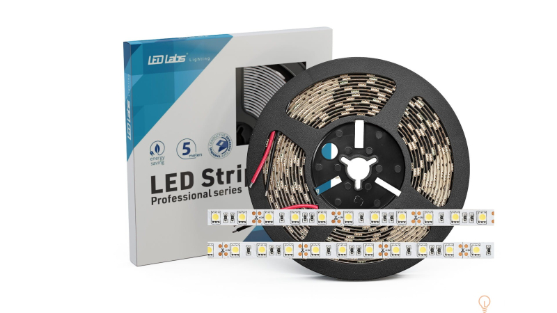 LED strip 5050 / 4000K / neutral white / IP65 / 12W/m / 60leds/m / 1090lm/m / 5907775759469 / 05-3925