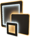 LED griestu / sienas gaismeklis- plafons ar tālvadības pulti / Design Oyster Sophie / 113W (56,5 + 56,5) / 4000K / 5650Lm / Avide / 5999097928425 / 10-251 :: LED Griestu gaismekļi  ar tālvadības pulti