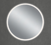 Spogulis AURORA ar LED apgaismojumu / Ø 60 cm / 15W / 2200Lm / 3000K / IP44 / 4251820306131 / 30-0047 :: LED spoguļi ar apgaismojumu