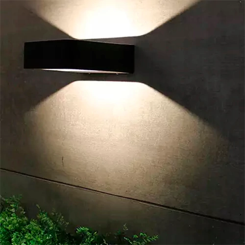 Outdoor decorative pole, facade light 30cm, 3W, 3000K