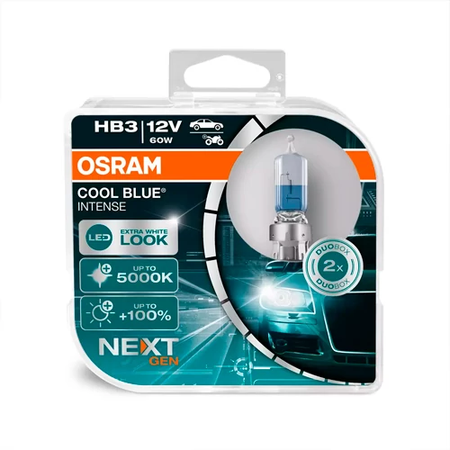 Halogen HB3 bulb, COOL BLUE INTENSE (NEXT GEN) series