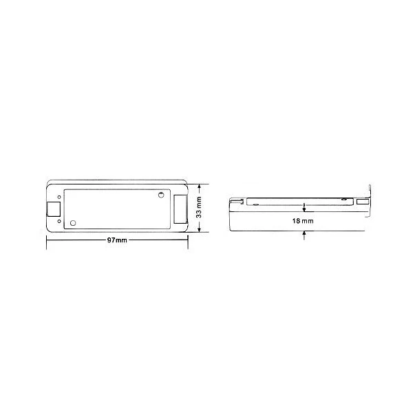 RGB Controller for LED strip 3 zones 144W/288W