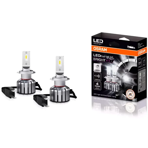 High and low beam, fog lights H7/H18, LEDriving HL BRIGHT series