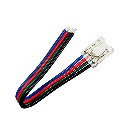 10 mm COB RGB (multicolor) LED strip connection wire