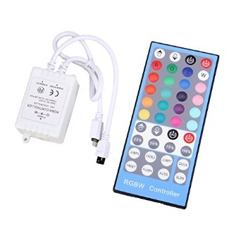 RGBW Infrared controller for LED strip with remote control