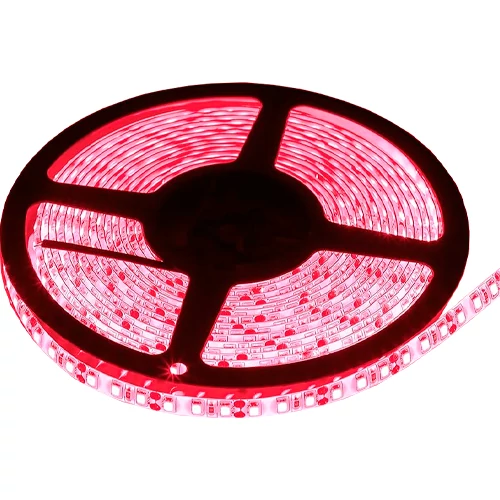 LED Moisture-resistant strip red, IP68, 12V, 12W, SMD5050