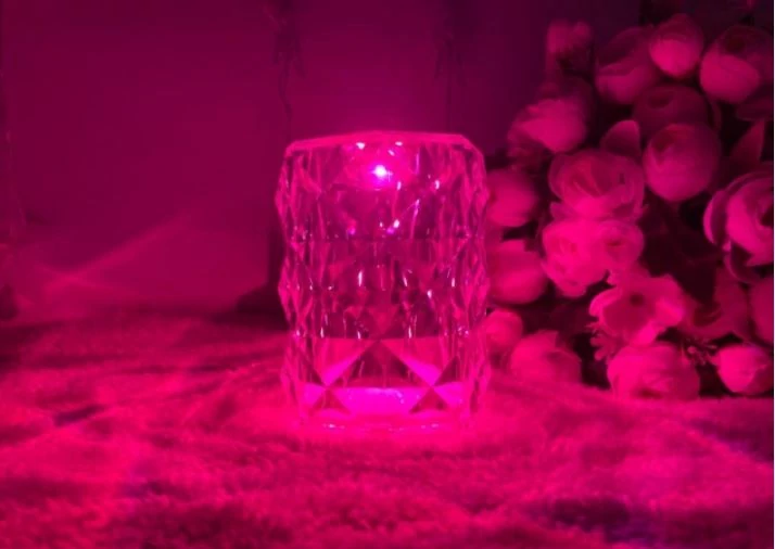 LED Diamond table lamp - night light RGB