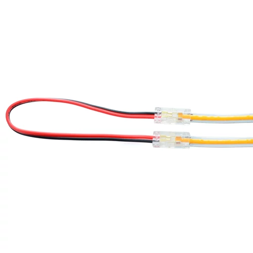 Double-sided 8 mm COB single-color LED strip connection wire