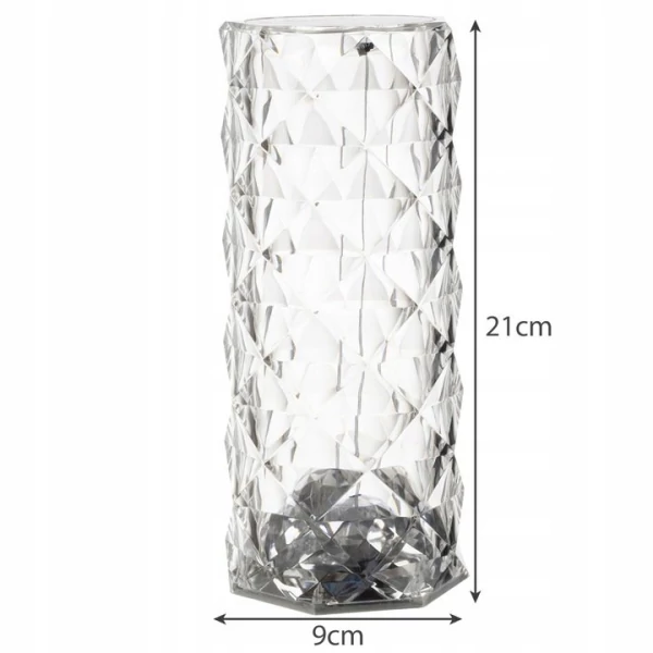 LED Diamond table lamp - night light RGB