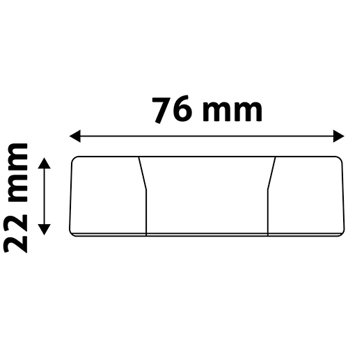 LED встраиваемая панель 6W, 420lm, 4000K, IP20, 120°