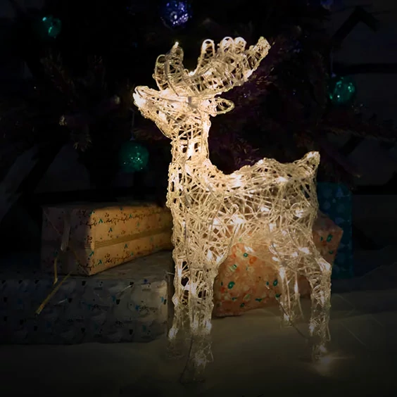 LED Christmas indoor light decor deer