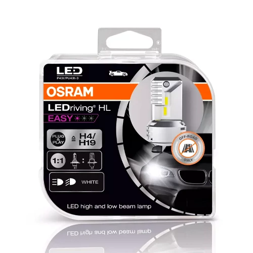 High and low beams H4/H19, LEDriving HL EASY series