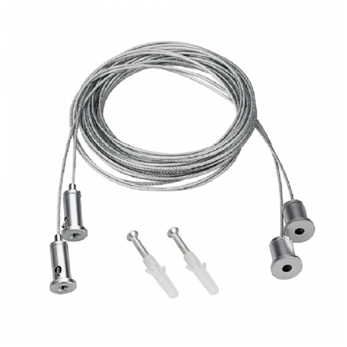 Mounting cable for hanging LED profiles, LED lamps 1.5m, set of 2 pcs.