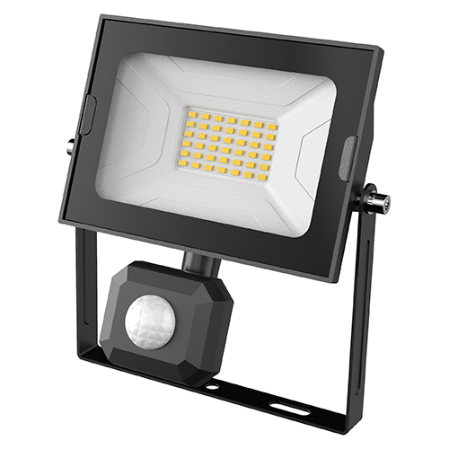 Outdoor LED floodlight with sensor Slim SMD