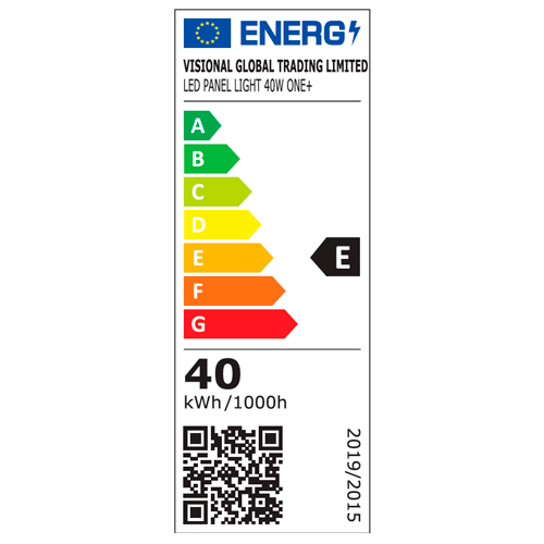 LED Panel with PHILIPS diodes 60x60 cm, 40W, 4000K, ONE+