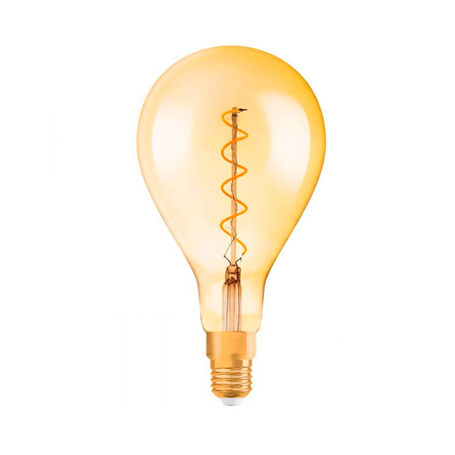 Vintage style LED bulb E27, A160, 4W, 300lm, 2000K