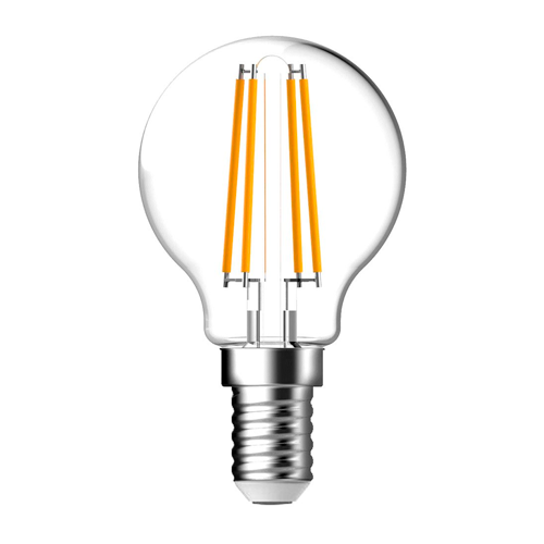 LED bulb E14, P45, 6W, 806lm, 2700K, filament