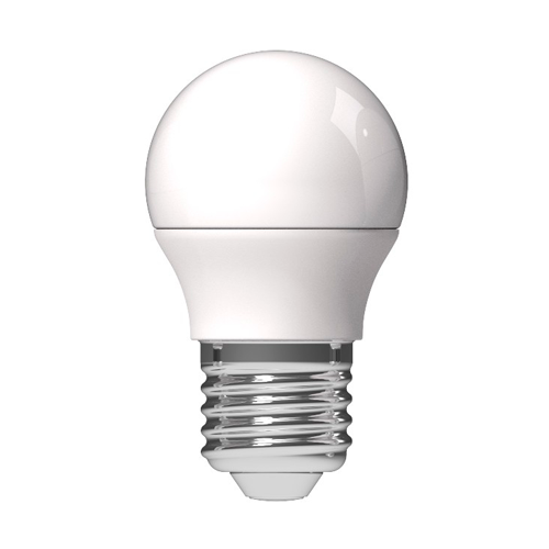 LED bulb E27, G45, 4.5W, 470lm, 3000K