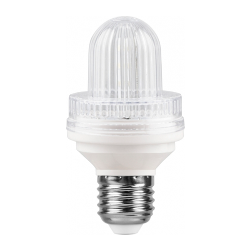 LED flashing strobe bulb E27, 1.2W, 6000K